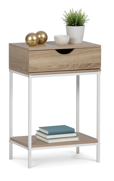 Inde Mueble C/Cajon Madera-Metal 45x30x68cm