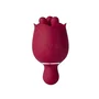 Honey Play Box Rosewyn Vibrador y Estimulador de Precisión 2 en 1, Rojo