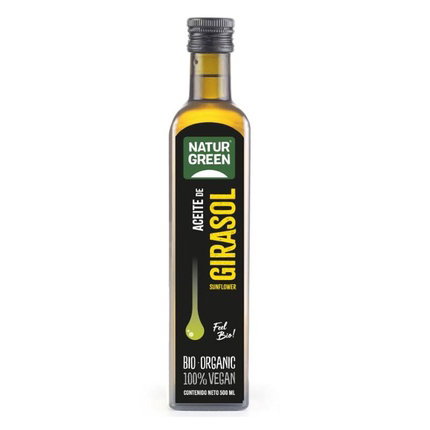 NATURGREEN Aceite de Girasol BIO Primera Presión en Frío 500ml NATURGREEN Aceite de Girasol BIO Primera Presión en Frío 500ml