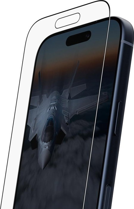 PanzerGlass Stealth Screen Protector con Marco Negro para iPhone 17 Pro
