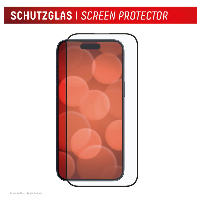 Displex Protector de Pantalla Premium de Vidrio Templado 10H Anti-Huellas para iPhone 16 - Transparente, Aplicación Fácil, Incluye Kit