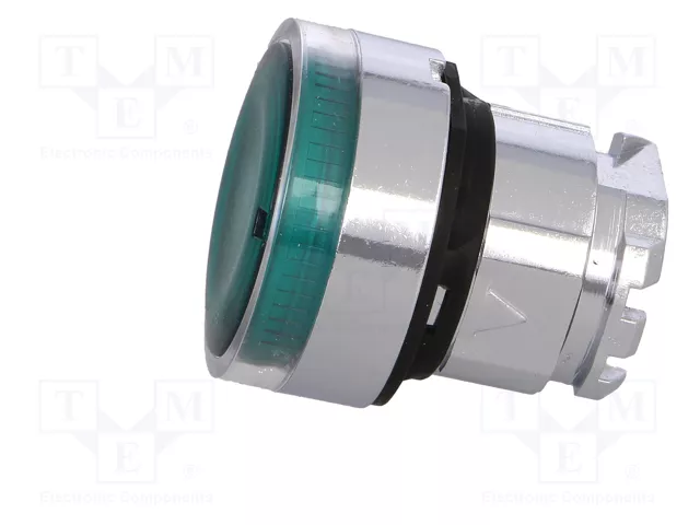 SCHNEIDER ELECTRIC Interruptor de presión de 22mm verde ZBV6