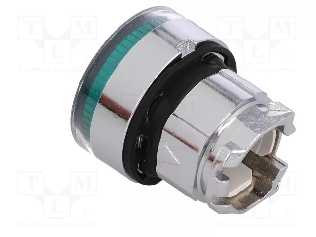 SCHNEIDER ELECTRIC Interruptor de presión de 22mm verde ZBV6