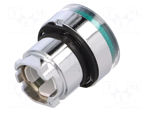 SCHNEIDER ELECTRIC Interruptor de presión de 22mm verde ZBV6