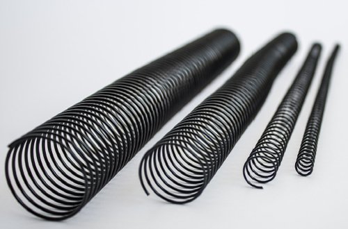 YOSAN Espiral Metálica Paso 64 (5:1) Plata 16 mm Caja de 100 YOSAN Espiral Metálica Paso 64 (5:1) Plata 16 mm Caja de 100