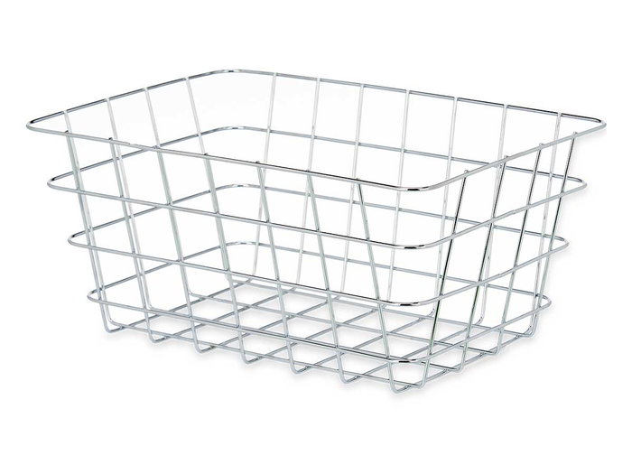 Kinvara Cesta Metal Cromada Rectangular Med 31x14x21cm Plata (Set de 6)