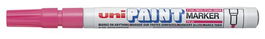 Marcador T.Opaca Perm. Uni-Ball Paint Marker 0,8 (Px-21)  Rosa (Set de 12)