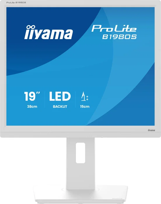 Iiyama ProLite B1980S-W1 Monitor 19 pulgadas Blanco TN con altavoces Iiyama ProLite B1980S-W1 Monitor 19 pulgadas Blanco TN con altavoces