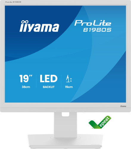 Iiyama ProLite B1980S-W1 Monitor 19 Pulgadas Blanco Iiyama ProLite B1980S-W1 Monitor 19 Pulgadas Blanco