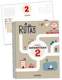 ANAYA, Matemáticas 2. RUTAS. (Incluye material manipulativo)