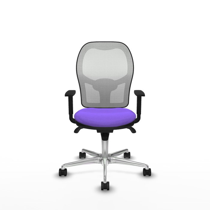 PIQUERAS Y CRESPO Silla de oficina Jorquera Lila y Blanca PIQUERAS Y CRESPO Silla de oficina Jorquera Lila y Blanca