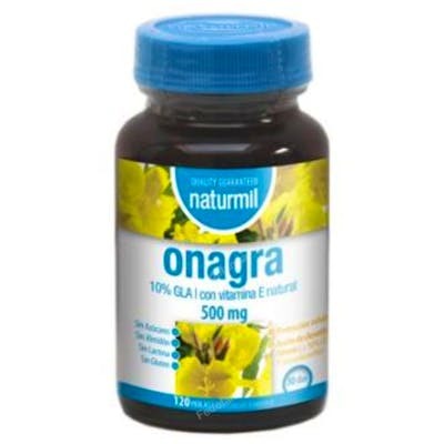 DIETMED Onagra 500 mg 120 Perlas - Aceite de Semillas con GLA para Síndrome Premenstrual y Menopausia DIETMED Onagra 500 mg 120 Perlas - Aceite de Semillas con GLA para Síndrome Premenstrual y Menopausia