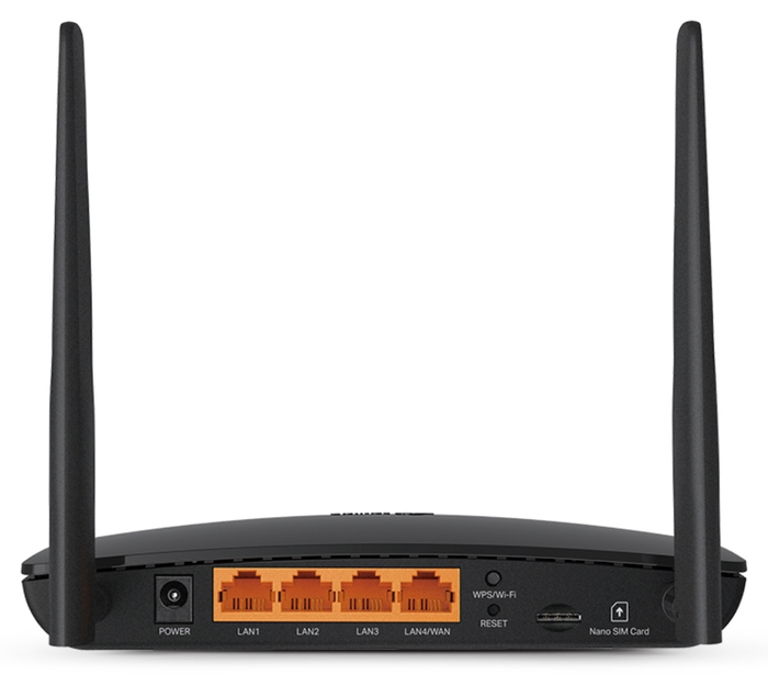 TP-Link Archer MR402 Router 4G LTE AC1200 Doble Banda Negro