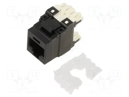 PANDUIT Conector RJ45 Cat 6a Negro