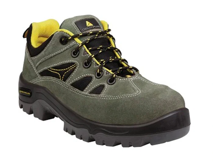 Deltaplus Trek Zapatos de seguridad de piel serraje, puntera y suela composite, talla 42 Deltaplus Trek Zapatos de seguridad de piel serraje, puntera y suela composite, talla 42