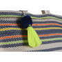 DKD Home Decor Bolso Algodón Multicolor LIMA 45x9x70 cm