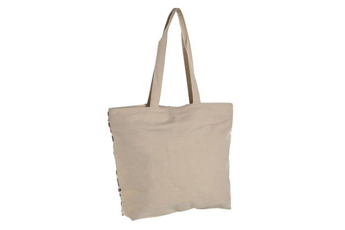 DKD Home Decor Bolso Atlantico Lima 45 x 70 x 9 cm Multicolor Algodon y Poliester