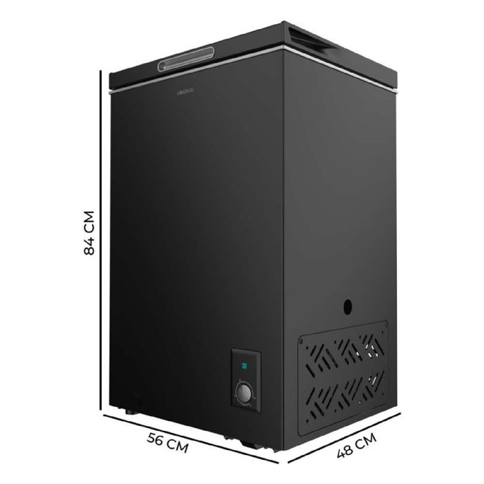 Congelador Cecotec Bolero CoolMarket Chest 99 Black