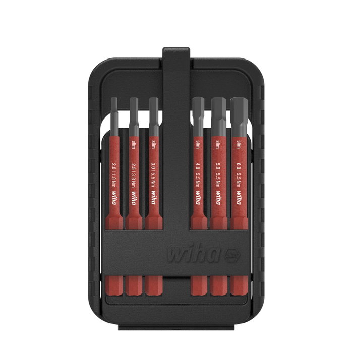 Wiha Bit Set slimBit electric de 7 piezas Wiha Bit Set slimBit electric de 7 piezas