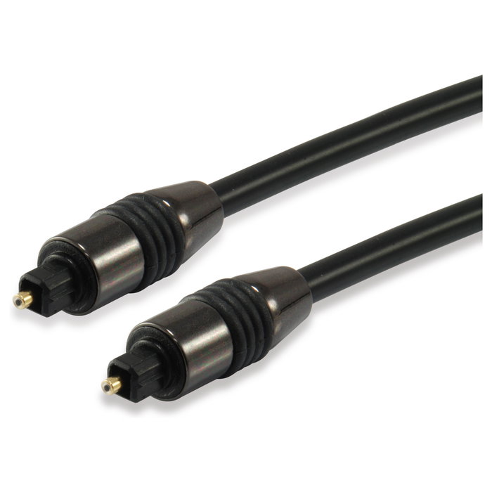 Equip Cable de audio fibra óptica Toslink 3m Negro 147922 Equip Cable de audio fibra óptica Toslink 3m Negro 147922