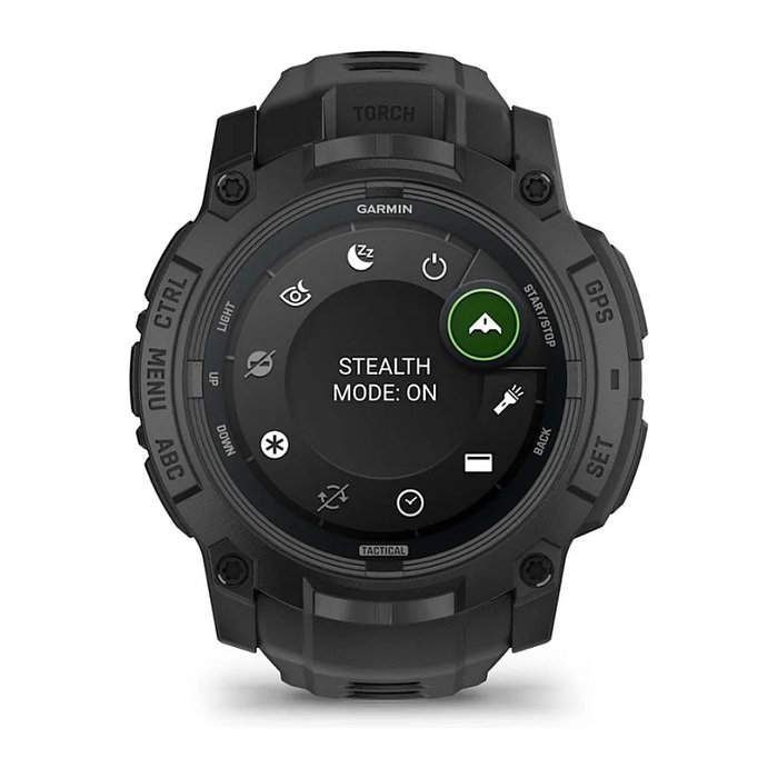 Garmin Instinct 3 Tactical Edition Amoled 50mm Multisport Smartwatch Negro