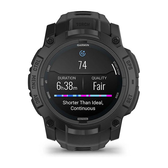 Garmin Instinct 3 Tactical Edition Amoled 50mm Multisport Smartwatch Negro