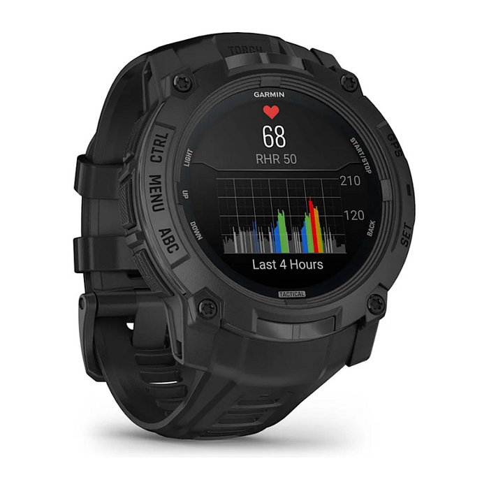 Garmin Instinct 3 Tactical Edition Amoled 50mm Multisport Smartwatch Negro