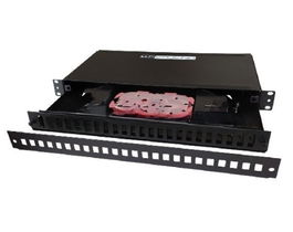 WP WPC-FPP-0224-B Caja de Empalme para Fibra Óptica Negro