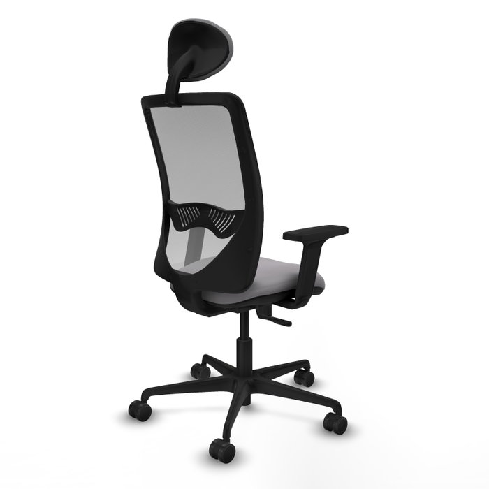 PIQUERAS Y CRESPO Silla de oficina Zulema Gris con mecanismo Sincro PIQUERAS Y CRESPO Silla de oficina Zulema Gris con mecanismo Sincro