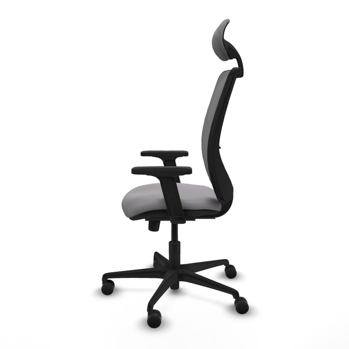 PIQUERAS Y CRESPO Silla de oficina Zulema Gris con mecanismo Sincro PIQUERAS Y CRESPO Silla de oficina Zulema Gris con mecanismo Sincro