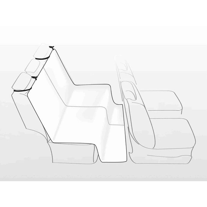 Funda Protectora de Asiento Individual de Coche para Mascotas Trixie Funda Protectora de Asiento Individual de Coche para Mascotas Trixie