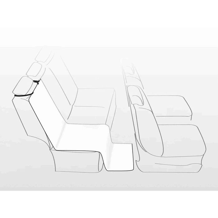 Funda Protectora de Asiento Individual de Coche para Mascotas Trixie Funda Protectora de Asiento Individual de Coche para Mascotas Trixie