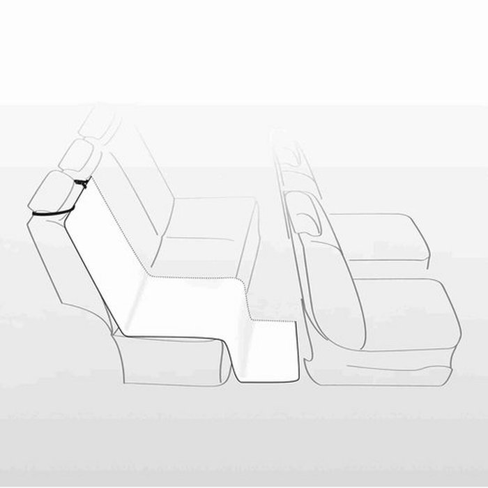 Funda Protectora de Asiento Individual de Coche para Mascotas Trixie