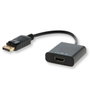 SAVIO Adaptador DisplayPort a HDMI CL-55 Negro