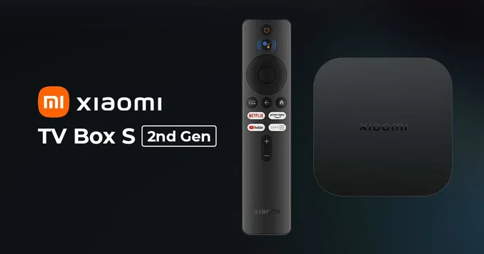Xiaomi PFJ4151EU - TV Box S 2nd Gen | Decodificador Android TV | 4K Ultra HD, Dolby Vision & Atmos | Google TV | 2 GB RAM + 8 GB ROM | Negro