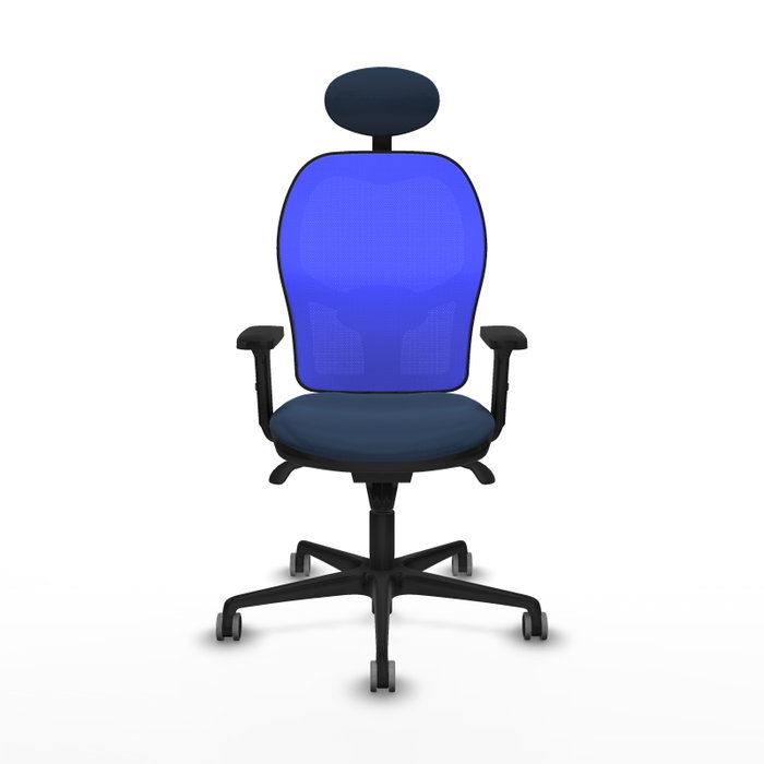 PIQUERAS Y CRESPO Silla de oficina Jorquera Azul marino y Azul PIQUERAS Y CRESPO Silla de oficina Jorquera Azul marino y Azul