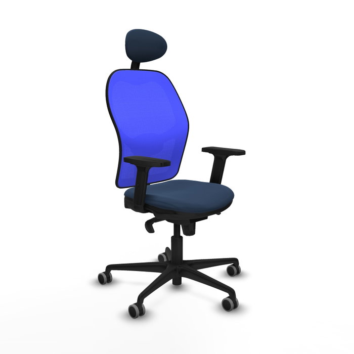 PIQUERAS Y CRESPO Silla de oficina Jorquera Azul marino y Azul PIQUERAS Y CRESPO Silla de oficina Jorquera Azul marino y Azul