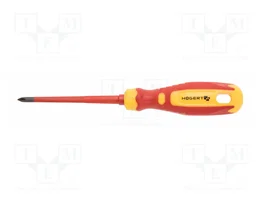 HÖGERT TECHNIK Destornillador Aislado Slim Pozidriv® PZ2 100 mm