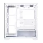 Abysm Danube Sava H500 Caja torre blanca ATX, ITX, Micro ATX