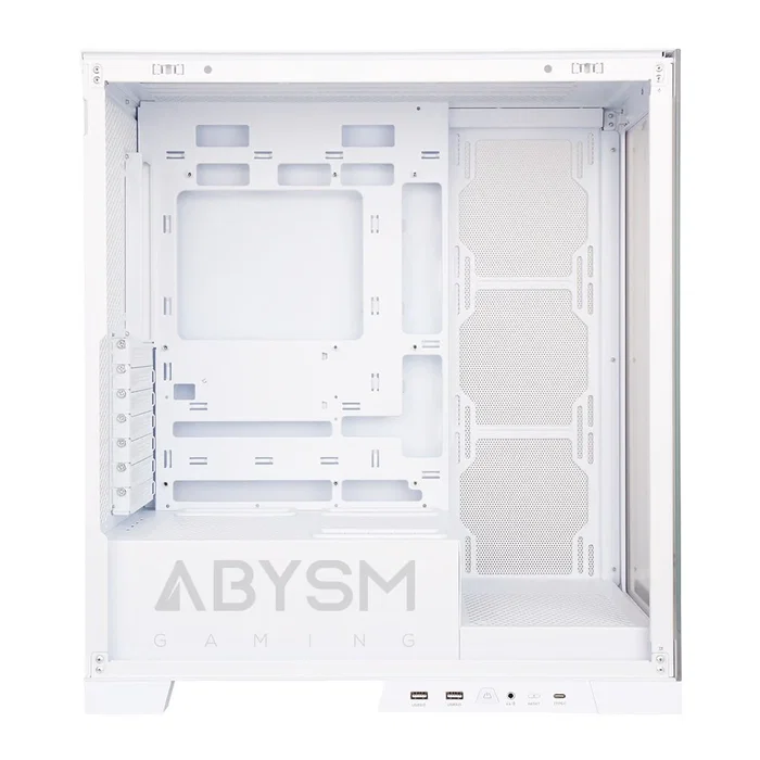 Abysm Danube Sava H500 Caja torre blanca ATX, ITX, Micro ATX