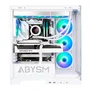 Abysm Danube Sava H500 Caja torre blanca ATX, ITX, Micro ATX