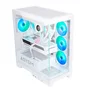 Abysm Danube Sava H500 Caja torre blanca ATX, ITX, Micro ATX