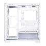 Abysm Danube Sava H500 White Caja Torre ATX/ITX/Micro-ATX con Cristal Templado