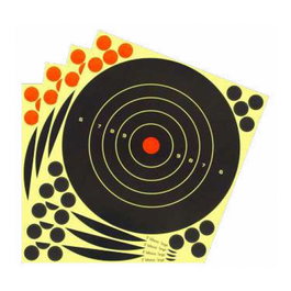 Gamo Diana Adhesiva Reactiva 25 uds, Alta Visibilidad Impacto con 16 Puntos Repuesto, 20,3 x 20,3 cm
