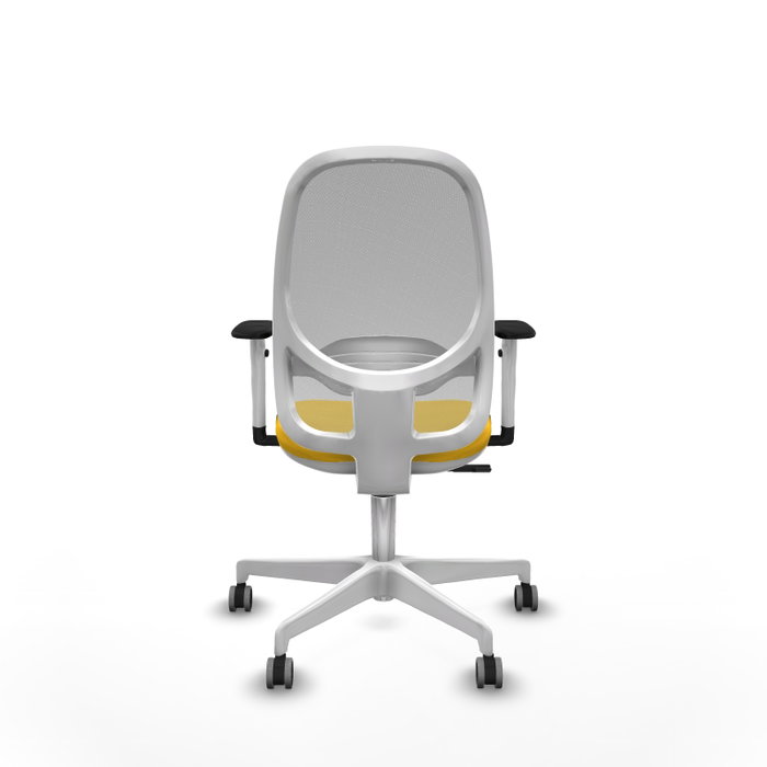 PIQUERAS Y CRESPO Silla de oficina Cilanco con mecanismo Sincro, Amarillo y Gris PIQUERAS Y CRESPO Silla de oficina Cilanco con mecanismo Sincro, Amarillo y Gris