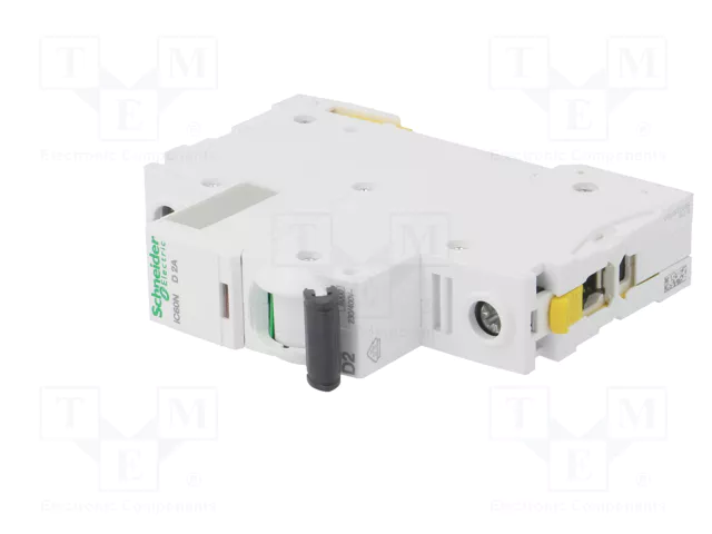 SCHNEIDER ELECTRIC iC60N Interruptor magnetotérmico 2A 1 polo Caract D
