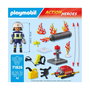 Playmobil Bombero Con Bomba De Agua Action Heroes 71826 Juguete +4 Años