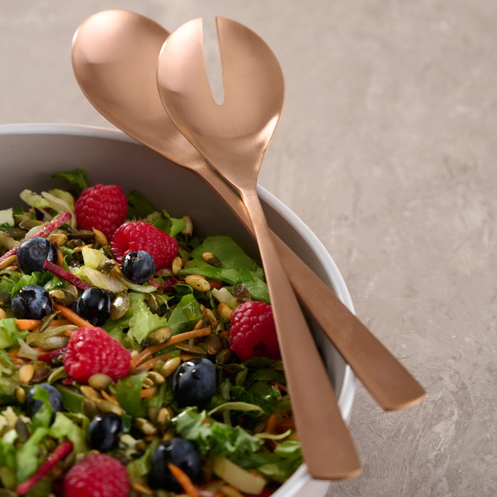 Juego De 2 Cubiertos Servir Cobre Day Juego De 2 Cubiertos Servir Cobre Day