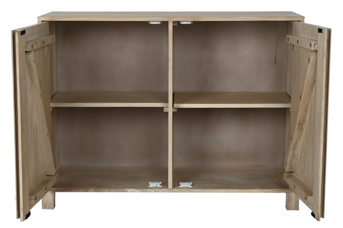 DKD Home Decor Aparador de Mango Natural 100x40x75 cm DKD Home Decor Aparador de Mango Natural 100x40x75 cm