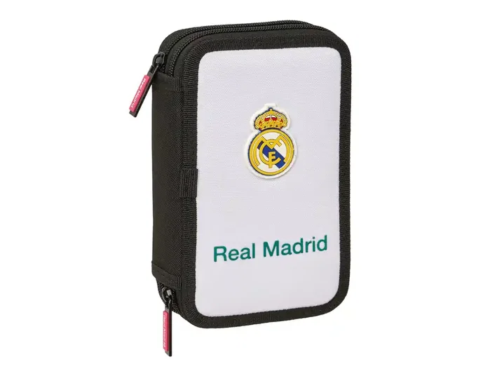 Safta Plumier Real Madrid 26/27 Doble Cremallera 29 Piezas